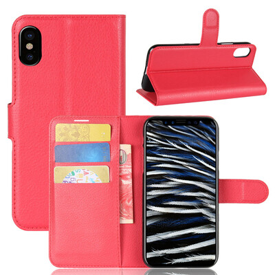 

GANGXUN iPhone 8 Case High Quality PU Leather Flip Cover Kickstand Anti-shock Wallet Case for iPhone 8