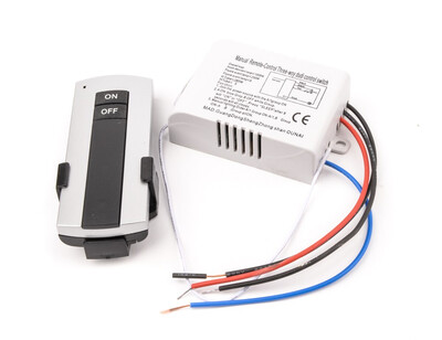

1 Way ONOFF 220V Wireless Remote Control Switch Digital Remote Control Switch for Lamp & Light HT035