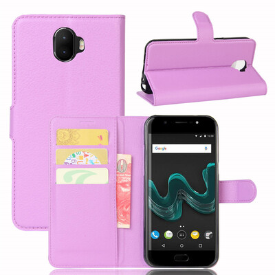 

GANGXUN Wiko WIM Case High Quality PU Leather Flip Cover Kickstand Anti-shock Wallet Case for Wiko WIM