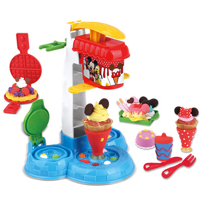 

Disney ice cream juice plasticine set light clay color space toy DS-1610