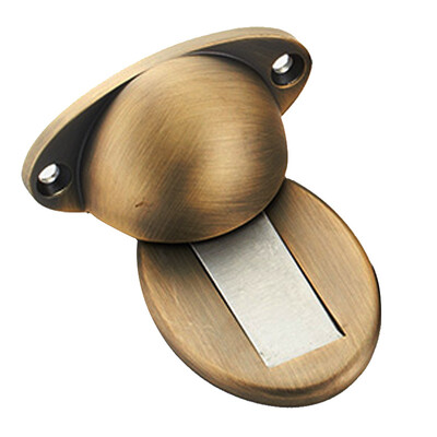

Yuhuaze invisible door suction suction wall suction door to touch the door bouncing type of bronze