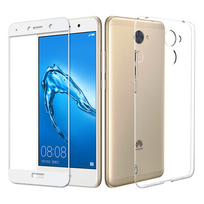 

[Kit] ESCASE мембранных оболочек пользуются 7Plus телефона оболочка Huawei / Huawei стал 7Plus наслаждаться полным экраном белого фильма всего пакета DROP Huawei сабо / прозрачное покрытие