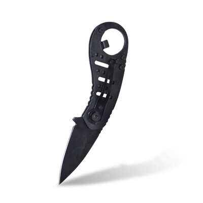 

Pioneer with outdoor self-defense anti-wolf folding knife outdoor knife Knife field survival knife anti-body knife comparable to the effect of anti-body spray gun tactical knife cap knife