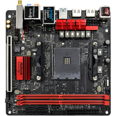 

ASRock AB350 Gaming-ITX / ac Motherboard (AMD B350 / AM4 Socket)