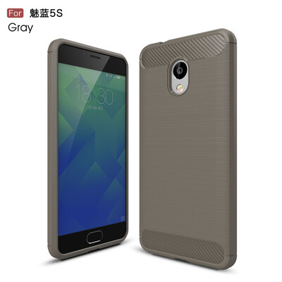 

GANGXUN Meizu M5s Case Anti-Slippery Scratch-Resistant Lightweight Soft Silicon Back Cover For Meizu M5s