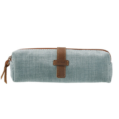 

kinbor Cotton linen pencil bag / Stationery bag School supplies Navy DTB6241-2