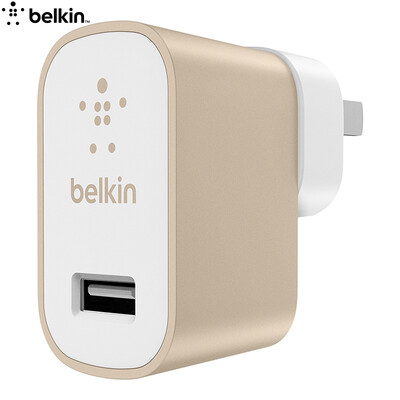 

BELKIN F8M731yzGLD 2.4A Универсальный адаптер быстрой зарядки Gold