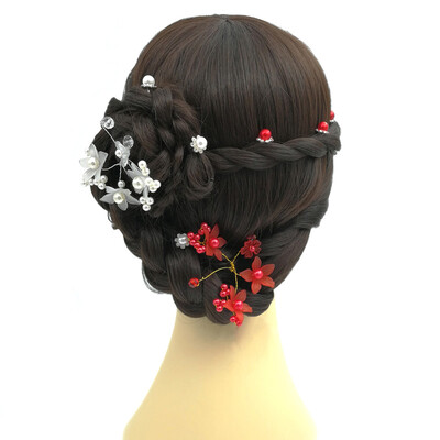 

Brazilian Wigs Human Hair Monoflament Handcrafted Braided Chignon Wigs For Women B01