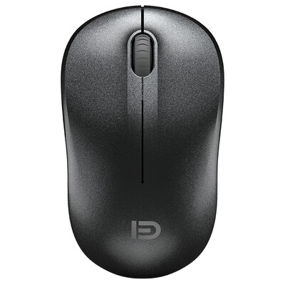 

Fude Wireless Mouse USB Receiver Mouse Office Notebook Desktop PC Universal V1 Black