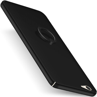 

GANGXUN Luxury Phone Case For vivo Y67 Ultra Thin Slim Cover Simple PC Back Ring Holder 360°Rotation Protection For vivo Y67
