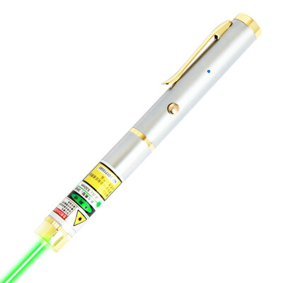 

Whist H12 green silver laser pointer green pointer pen laser pen charge PPT laser pen