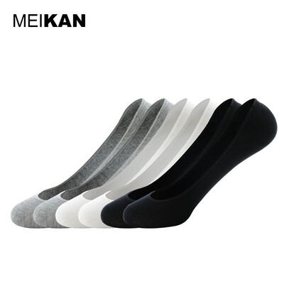 

MEIKAN Mens Ultra Shallow Invisible Socks 6 Pairs/lot