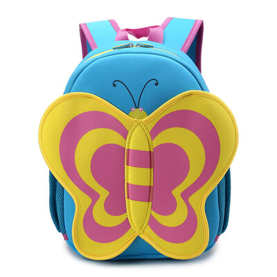 

3D butterfly burden of anti-pressure waterproof child package as gift for children