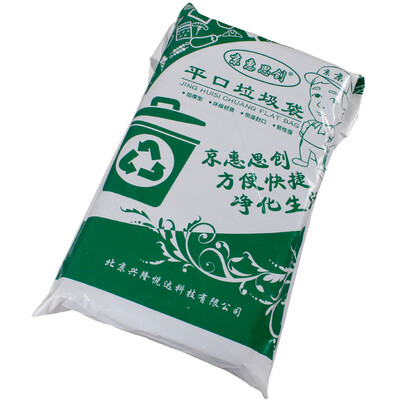 

Jing Hui think a JH0116 property office thick flat garbage bag 60 80cm 1 package 100 black