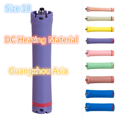 

2017 hot sale hair perm roller, rod, curler, DC material, water-proof, 36V, size 18