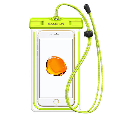 

Waterproof Case TPU Universal Luminous Glow Clear Underwater Pack Dry Bag Pouch for Cell Phones with New Design