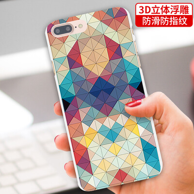 

Yomo Apple, 8 / 7plus телефона оболочка iPhone8 / 7 Plus мобильного телефона твердой оболочки защитной рукава с тиснением текстуры серия 5.5 дюйма - Мозаика