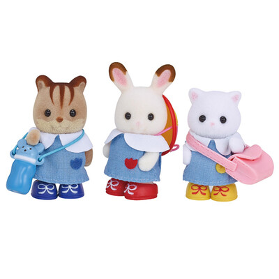 

Японских бренды Senbei ребенок семья девочки принцесса кукла дом игрушка моделирования играть дома стекаются куклы Sylvanian Families куклы - партнеры Детского сада SYFC52628