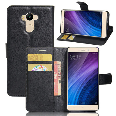 

GANGXUN Xiaomi Redmi 4 Prime Case High Quality PU Leather Flip Cover Kickstand Anti-shock Wallet Case for Xiaomi Redmi 4 Pro
