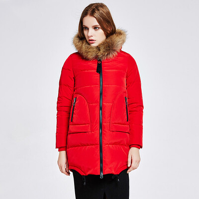 

Snowy Winter Lady Down Jacket Short Sleeve Stylish Hem Jacket X1601754 Black 8056 175