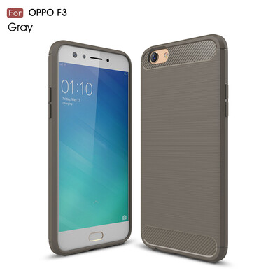 

GANGXUN Oppo F3 Case Anti-Slippery Scratch-Resistant Lightweight Soft Silicon Back Cover For Oppo F3