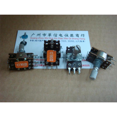 

Wiper potentiometer type 16 double belt D20K