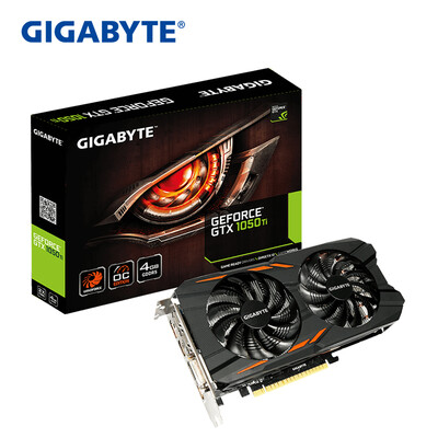 

Gigabyte GIGABYTE GTX 1050Ti WF2OC 1328-1442MHz 7008MHz 4G 128bit GDDR5 graphics card