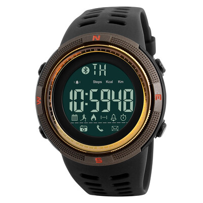 

SKMEI мужские спортивные часы многофункциональные часы 1250 черные