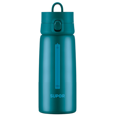 

SuporWOW кружка открытие Supor 304 из нержавеющей стали лайнера двойной связи и закрытие Чашки 450мла пар птица синего KC45BQ1