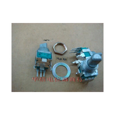 

RV09 vertical single joint potentiometer B10K-13MM half