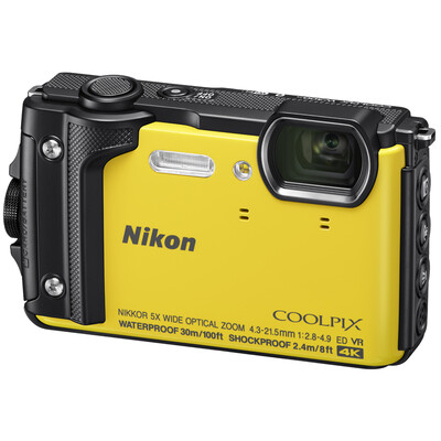 

Nikon Nikon COOLPIX W300s водонепроницаемый, ударопрочный (удар), холодостойкие, пыленепроницаемый цифровой фотоаппарат (желтый)