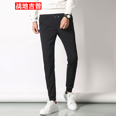 

Battlefield Jeep Slim Pants Men's Casual Pants Comfortable Sports Pants Legs Pants Pants Male 17095ZTX705 Black