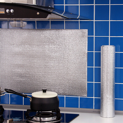 

Запуск Европа Чжэ фольга анти-дым бумага наклейка кухня стенной шкаф ящик коврик проставленный водонепроницаемый пэд 60 * 300 см