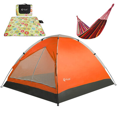 

Red camp cloud dream outdoor 3 tent camping rain tent camping tent blue