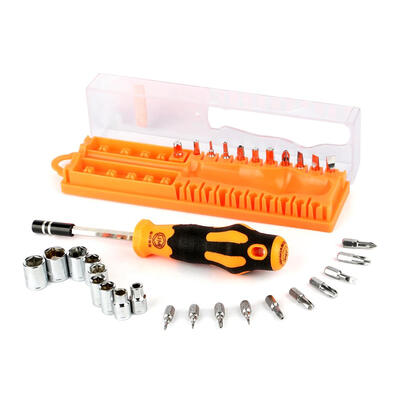 

Kit Repair Tool Hexagon Sockets Chromium plated Screwdriver Bits 31 in 1 Jakemy