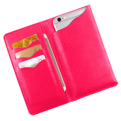 

Sanctuary (Sendio) Универсальный сумка для мобильного телефона для мобильного телефона Apple 7 / 6s / Samsung / просо / vivo / OPPO защитный кожаный чехол 5.1-6.0 дюймовый сумка для телефона с бумажником большая роза