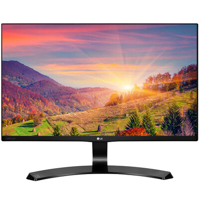 

LG 24MP68VQ 23,8-дюймовый гладкий дизайн IPS жесткий экран с низкой вспышкой синего цвета жидкокристаллический дисплей