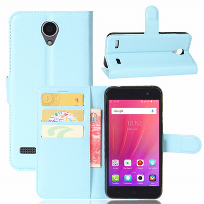 

GANGXUN ZTE Blade A520 Корпус из искусственной кожи Магнитный флип-кошелек для крышки ZTE Blade A520