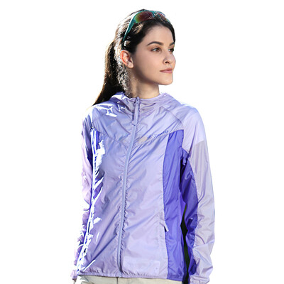 

Pathfinder TOREAD outdoor spring and summer women's thin breathable anti-splashing skin clothing KAEF82505 mint green / white M