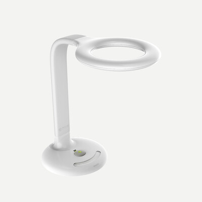 

Jingdong Supermarket] Tencent children LED desk lamp student learning desk children's bedroom bedside dormitory study creative reading light intelligent table lamp K9 pearl white