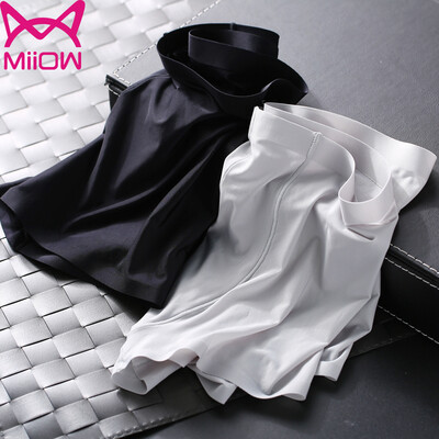 

Кошка (MIIOW) [2] белье сексуальных трусы боксера тонкого лед проволока дышащий U M Бесшовные прозрачные гладкие выпуклые боксеры Мужских XL