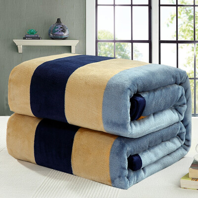 

Yalu&Freedom textile flannel nap air-condition blanket