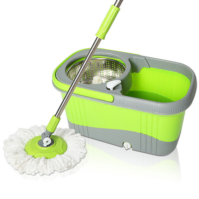 

Revitalization two-color rotating double drive mop bucket set rotating tow barrel two TPM1302