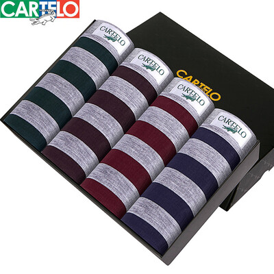 

[Супермаркет] Jingdong Cartelo (Cartelo) мужское белье льда шелковые белье брюки талии шорты мужчин дышащий большой размер 4 платья XXXL (185/110)