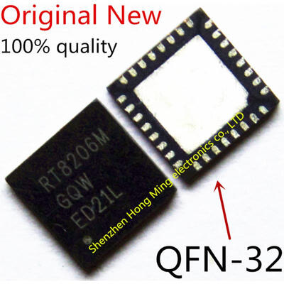 

10piece100 New RT8206MGQW RT8206M High Efficiency Main Power Supply Controller for Notebook Computers QFN Chipset