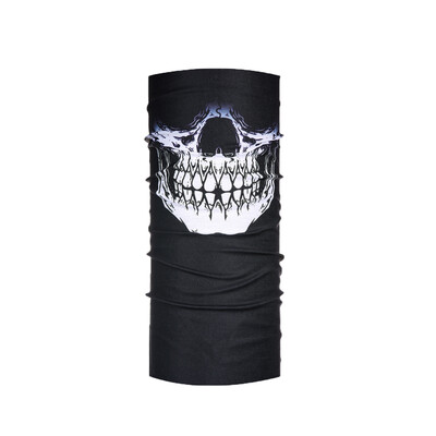 

Новый Skull Bandana Bike Camouflage Tube Шея Маска для лица Головной платок Спортивная повязка Pick Skull Print Bandanas