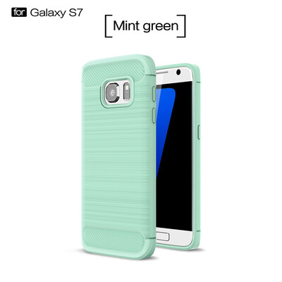 

GANGXUN Samsung Galaxy S7 Корпус Anti-Slippery Устойчивая к царапинам легкая мягкая задняя крышка из кремния для Samsung Galaxy S7
