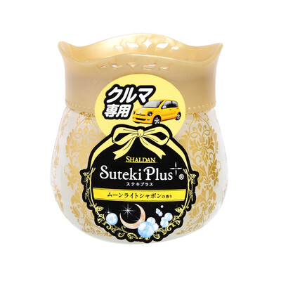 

ST Japan imported deodorant pot Plus romantic floral car with 90g
