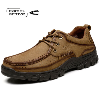 

Camel Active (Camel Active) круглые кружева открытые туфли носить классические накатки популярные кожаные туфли светло-коричневый 40