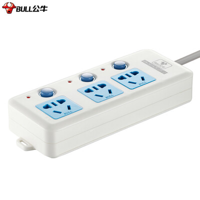 

Bull BULL GN-307A socket plug-in board row row wiring board drag board 3-bit sub-control length of 18 meters